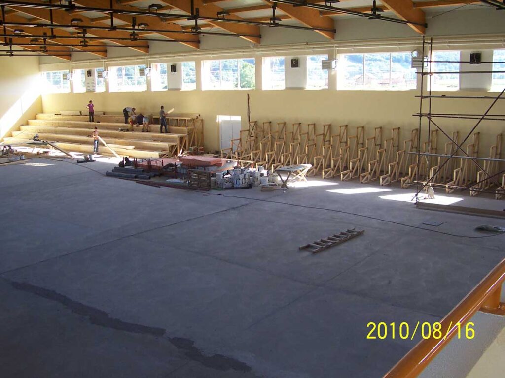 konstrukcija tribina ostra luka drvene resetke binder konstrukcija mali gradjevinar montataza