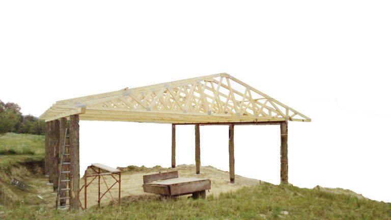 NADSTREŠNICA REŠETKASTI NOSAČI